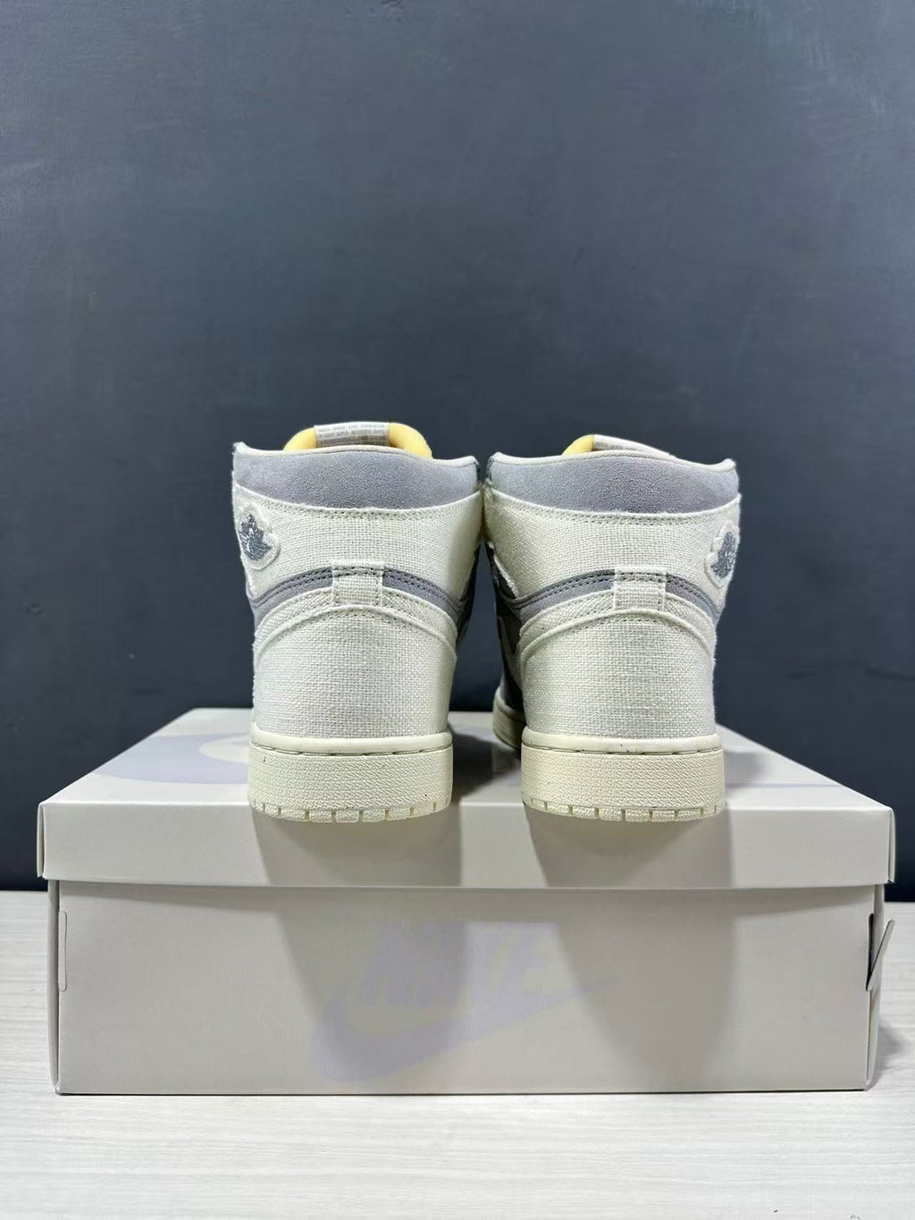Air Jordan 1 High Sneakers Grey FD8636-011 - product image from the listing.