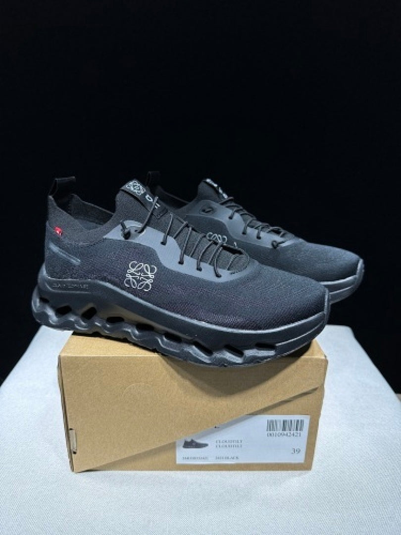 On x LOEWE Cloudtilt Sneakers, in Black - product image from the listing.