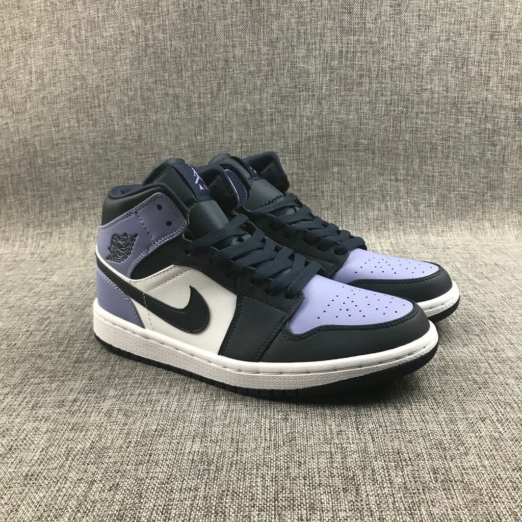 Sneakers Deep Blue Toe - Jordan 1 Mid 554724-445 - product image from the listing.