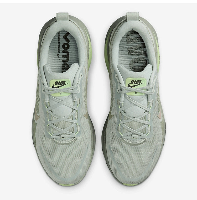 Nike Vomero 18 Running Shoes in Gray Green HM6803-002 - product image from the listing.