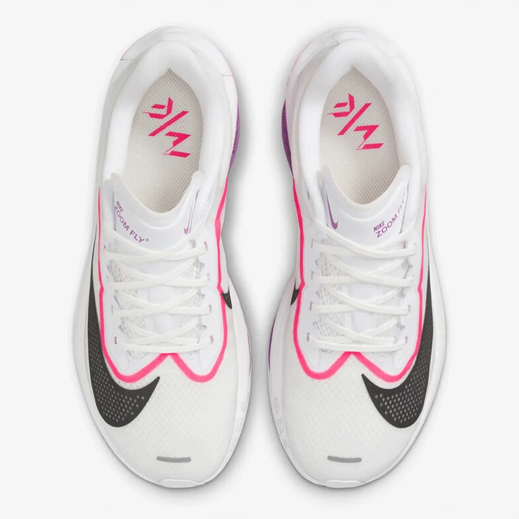 Nike Zoom Fly 6 Running Shoes in White Pink FN8454-101 - product image from the listing.