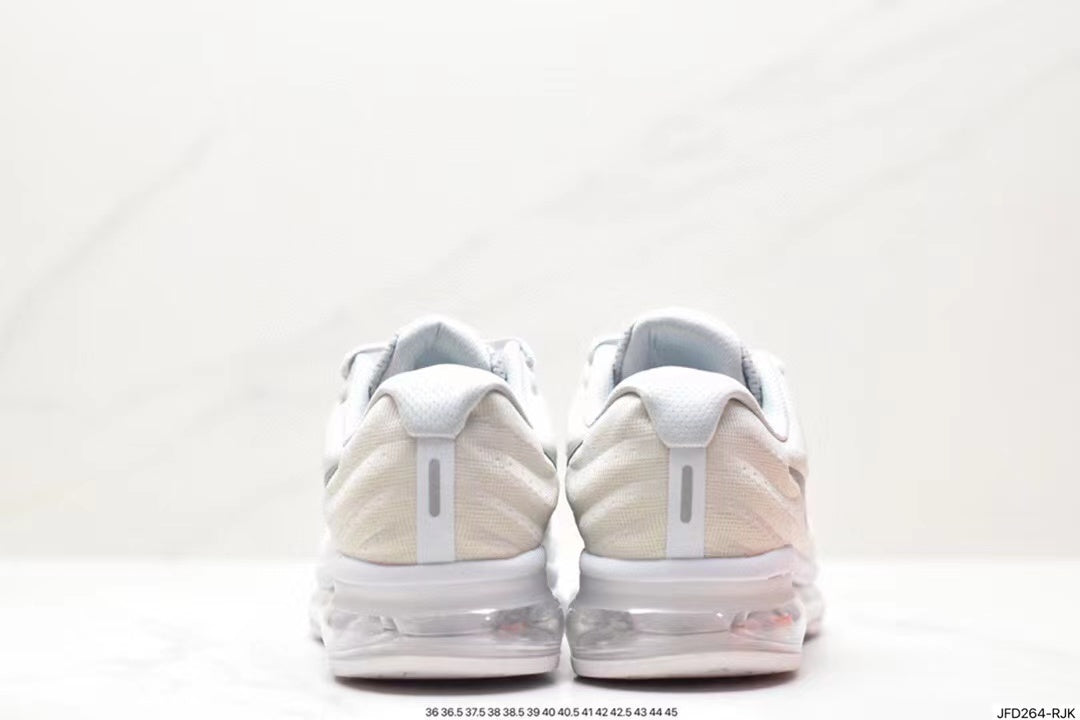 Nike Air Max 270 Sneakers in White and Silver - product image from the listing.