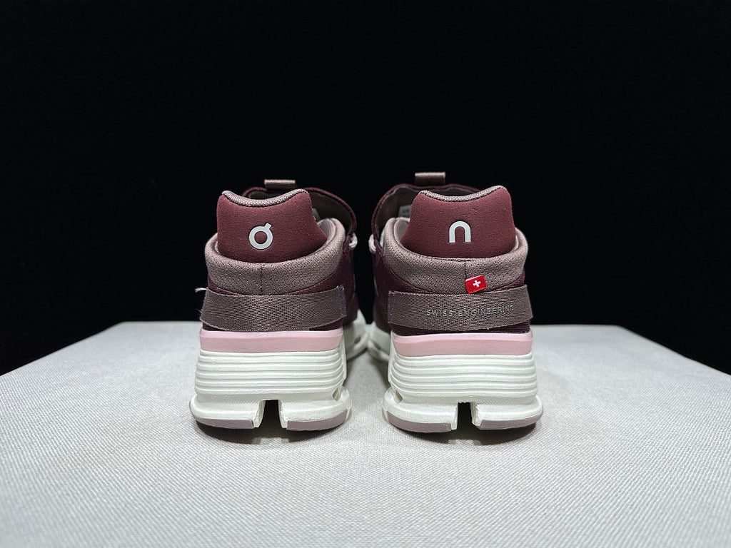 On Cloudnova 2 Trainers in Maroon and Peony - product image from the listing.