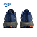 Brooks Cascadia 17 Trail Running Shoes in Navy and Orange - product image from the listing.
