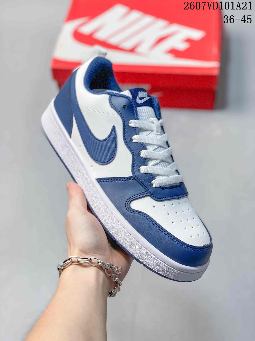 Nike Court Borough Mid BG Trainers - product image from the listing.