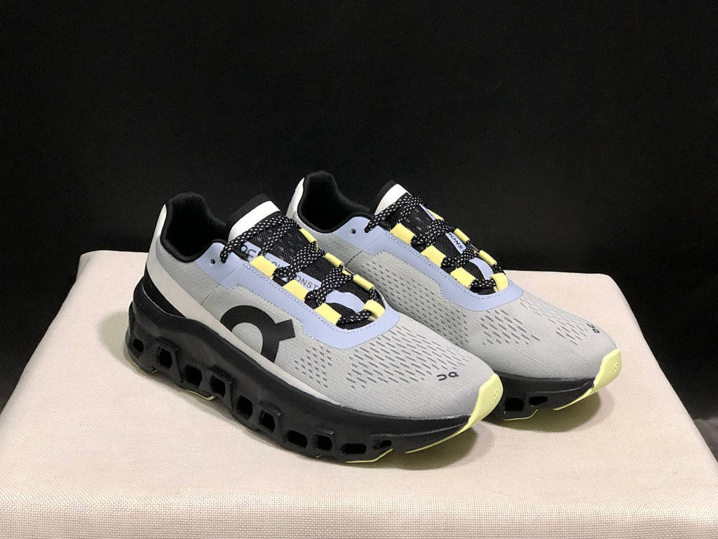 On Cloudmonster Sneakers in Fossil in Gray - product image from the listing.