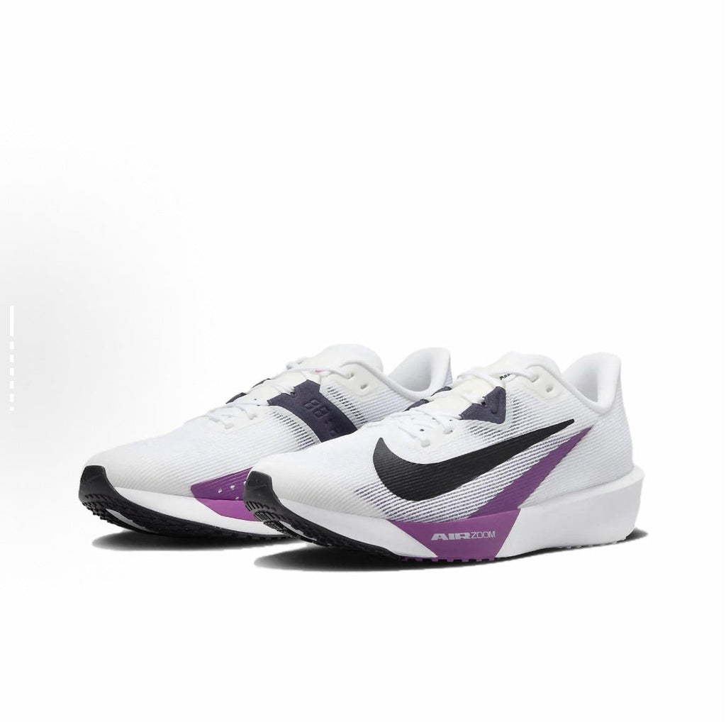 Nike Air Zoom Rival Fly 4 Running Shoes in White Purple FV6040-100 - product image from the listing.