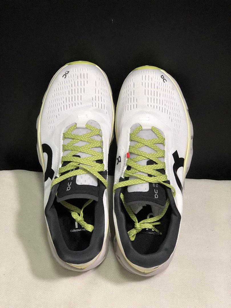 Lemon Yellow On Cloudmonster 2 Running Shoes - product image from the listing.