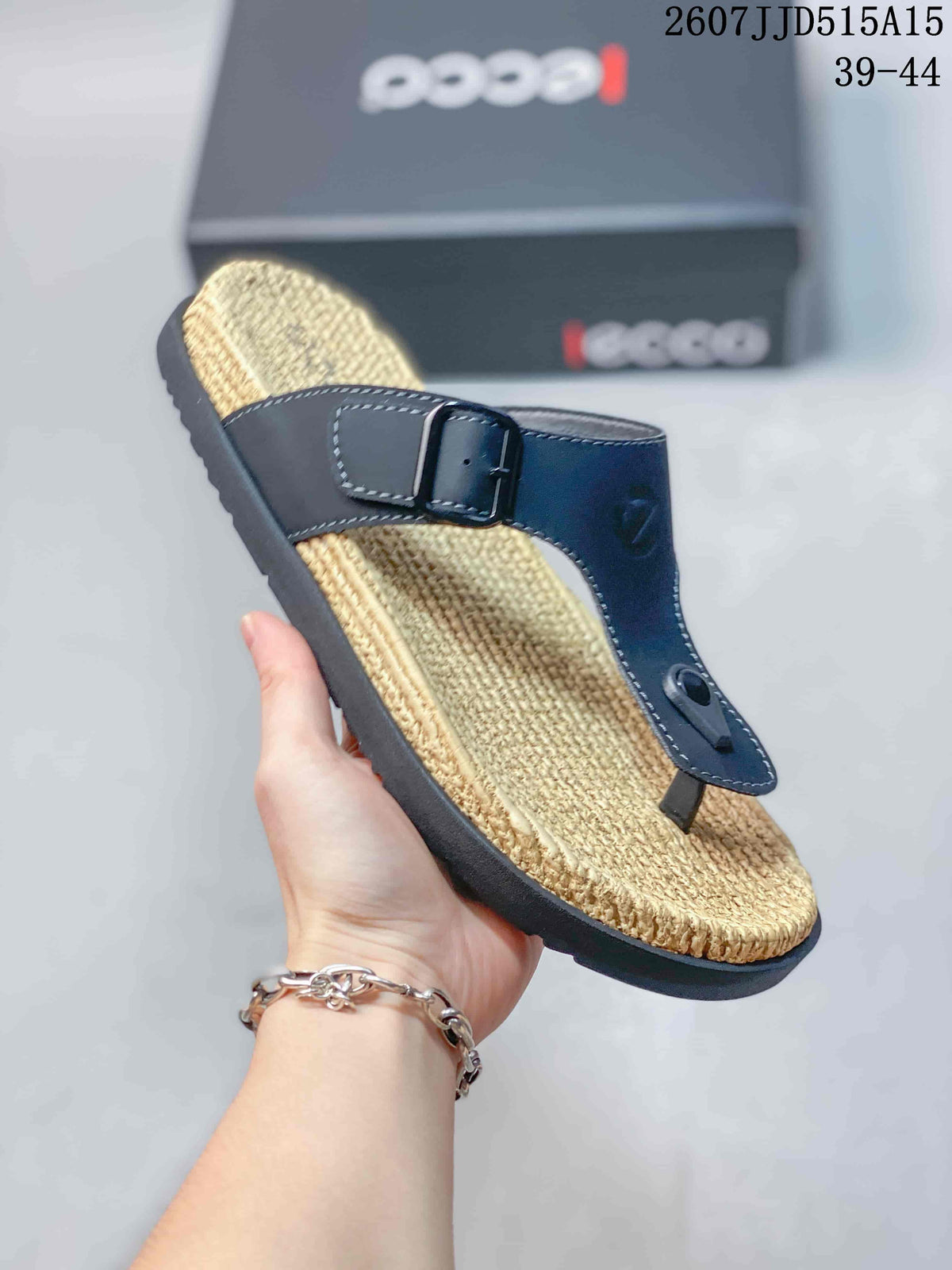 JJD515A15 Toe-Post Sandals with Adjustable Buckle by ECCO - product image from the listing.