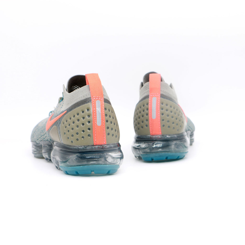 Nike Air VaporMax Flyknit Sneakers in Grey Coral - product image from the listing.