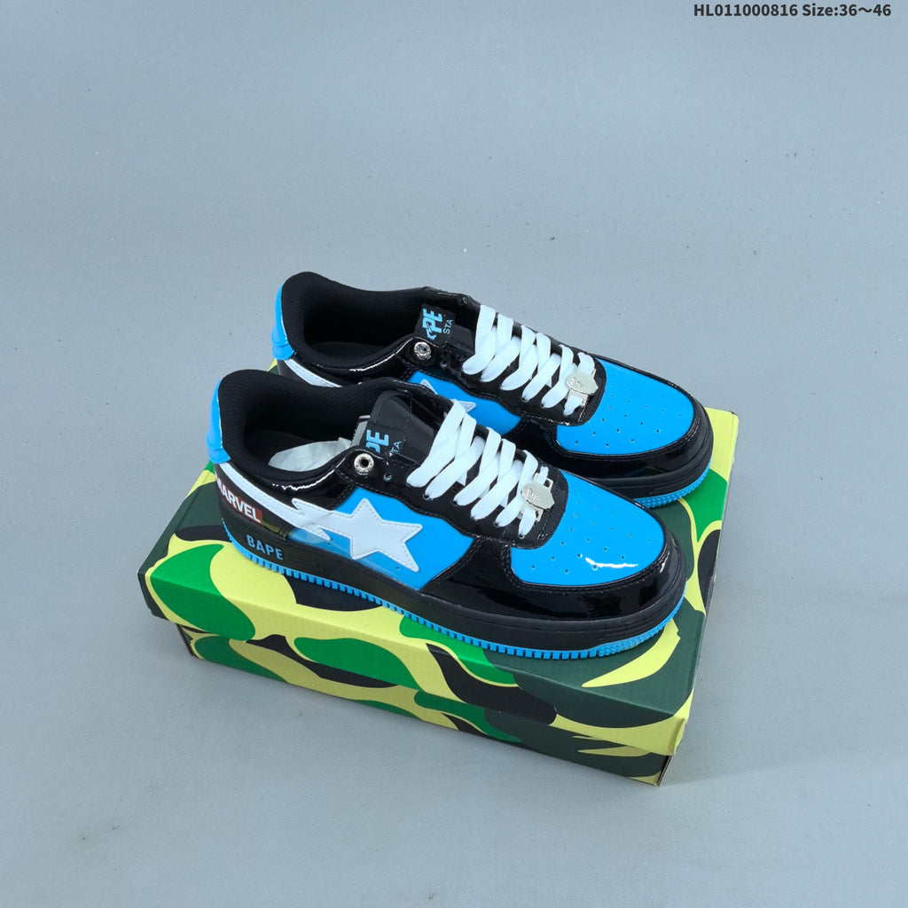 A Bathing Ape BAPE STA Low-Cut Sneakers - product image from the listing.