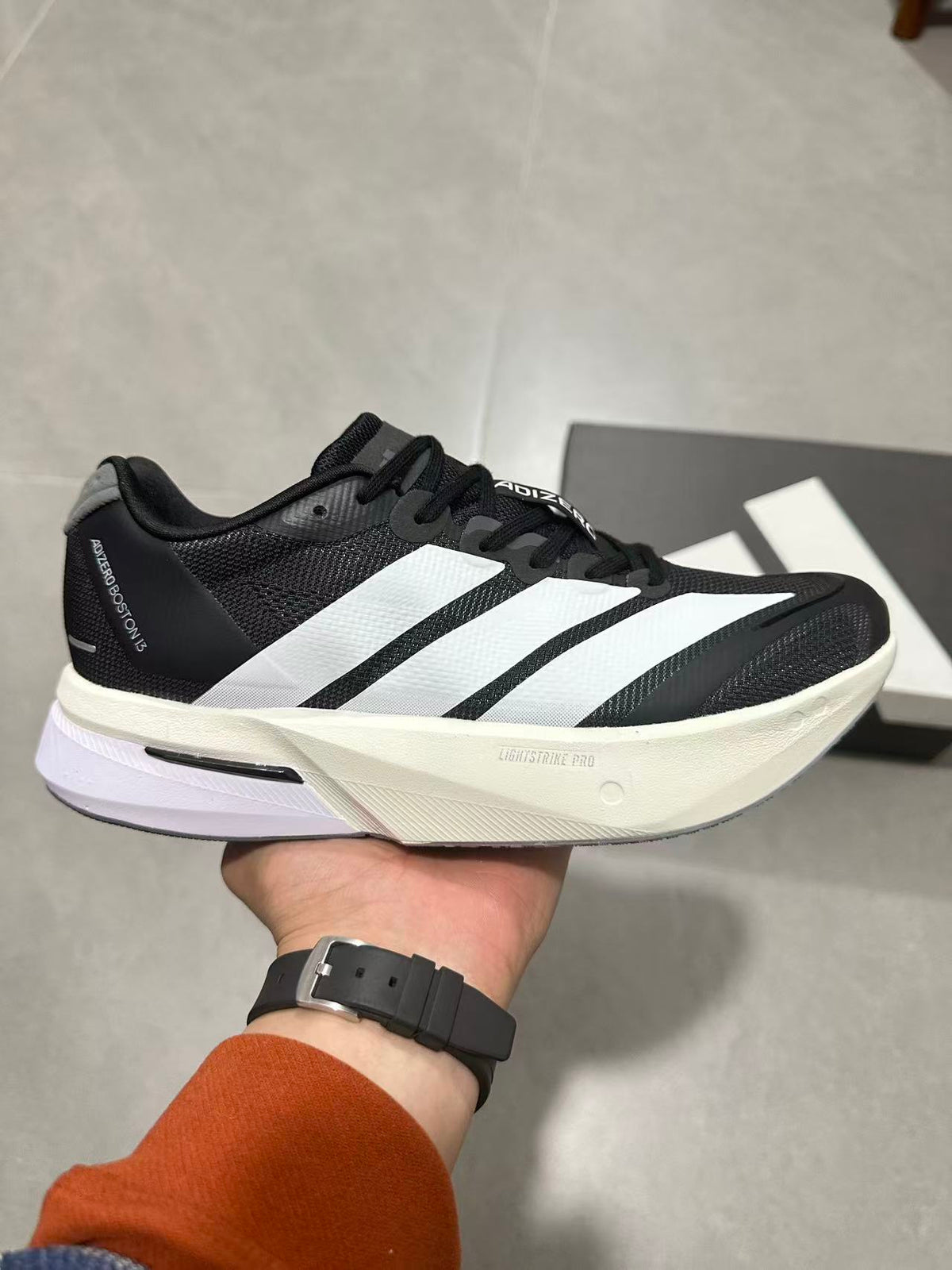 Nike Adizero Lightstrike Pro Running Shoes in Black White JS4938 - product image from the listing.