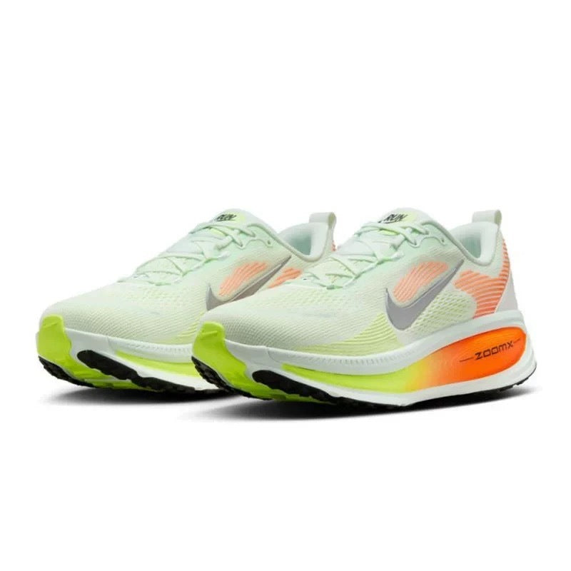 Nike Vomero 18 Running Shoes in Green Orange HM6803-300 - product image from the listing.