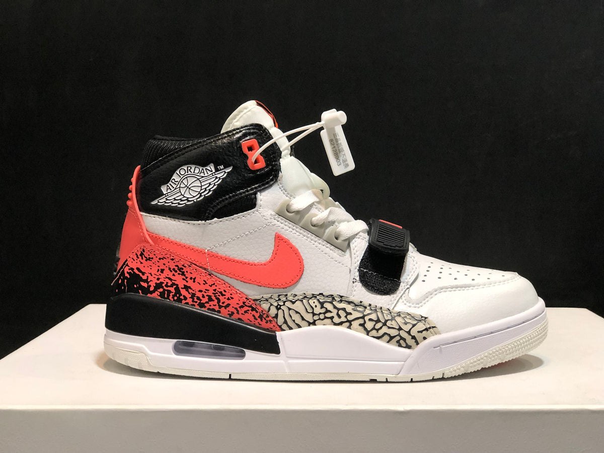 Jordan Legacy 312 Hot Lava Trainers AQ4160-108 - product image from the listing.