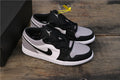 Air Jordan 1 Low Shadow Grey Black Sneakers - product image from the listing.