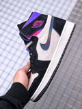 Air Jordan 1 Zoom CMFT PSG Black White Sneakers - product image from the listing.