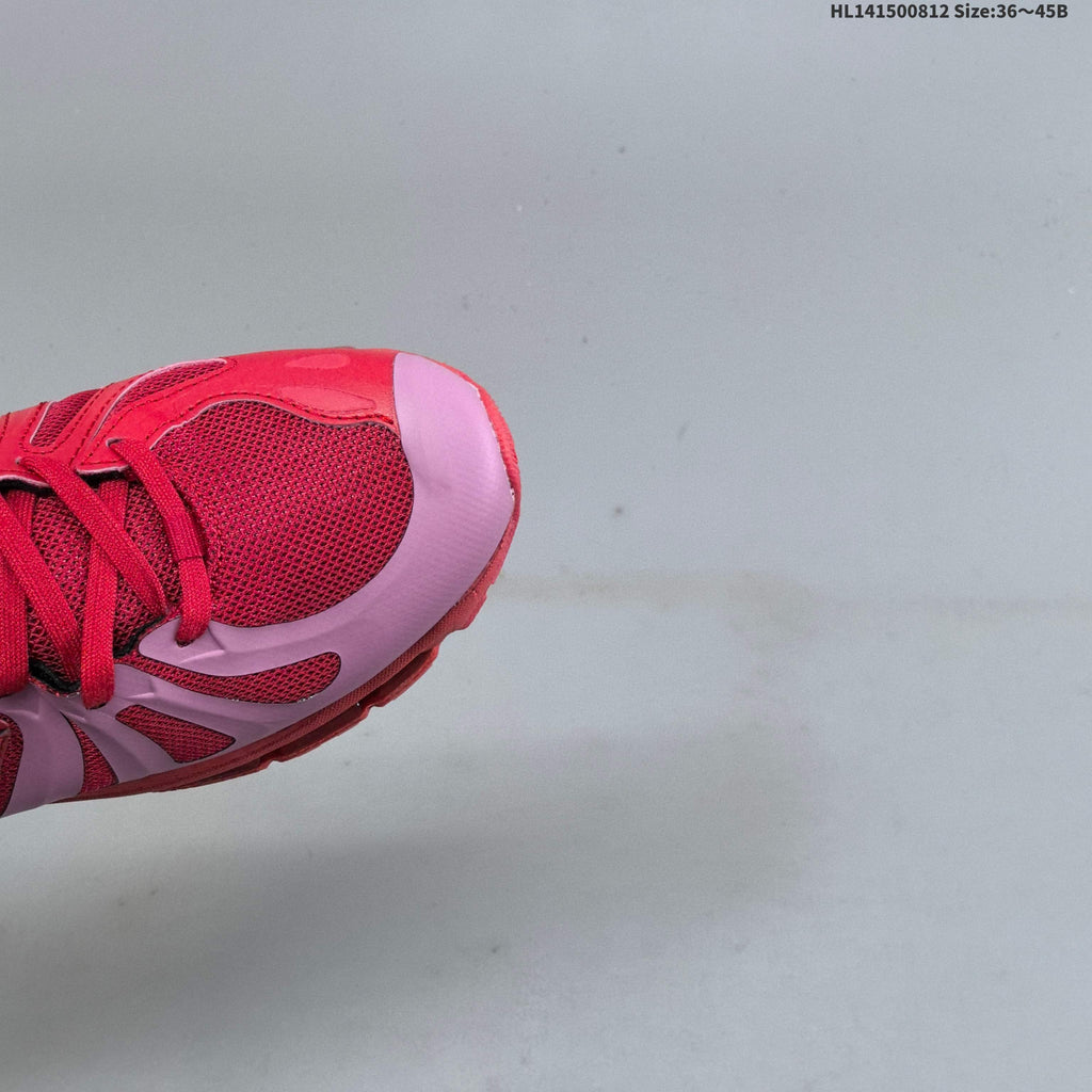 Red and Pink New Balance 18907 Sneakers - product image from the listing.