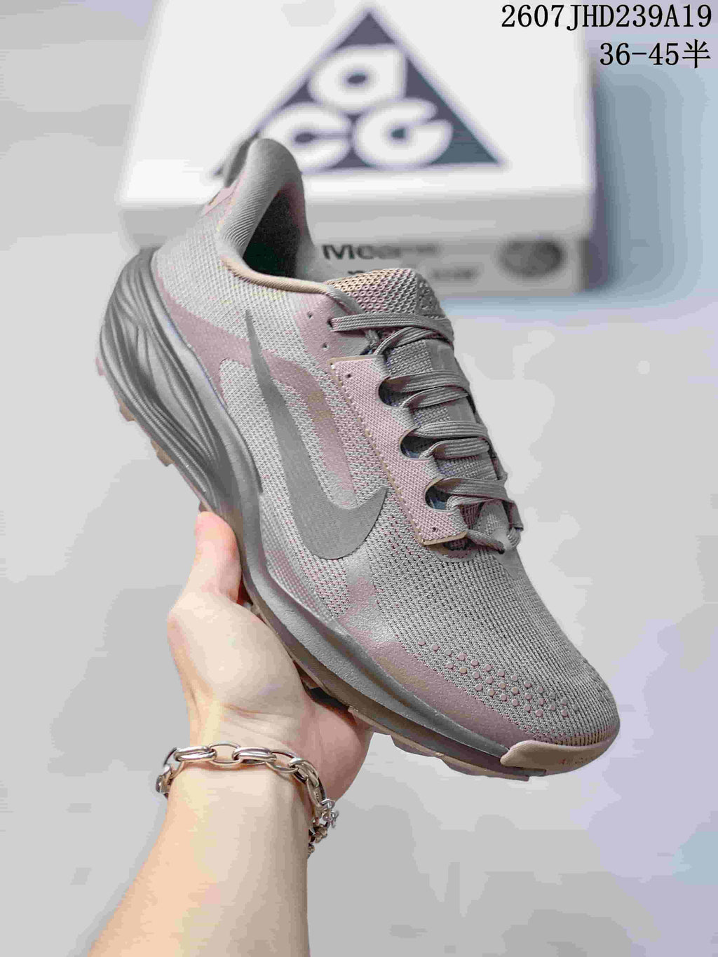 Nike ACG Pegasus Trail Jade Horizon Trainers - product image from the listing.