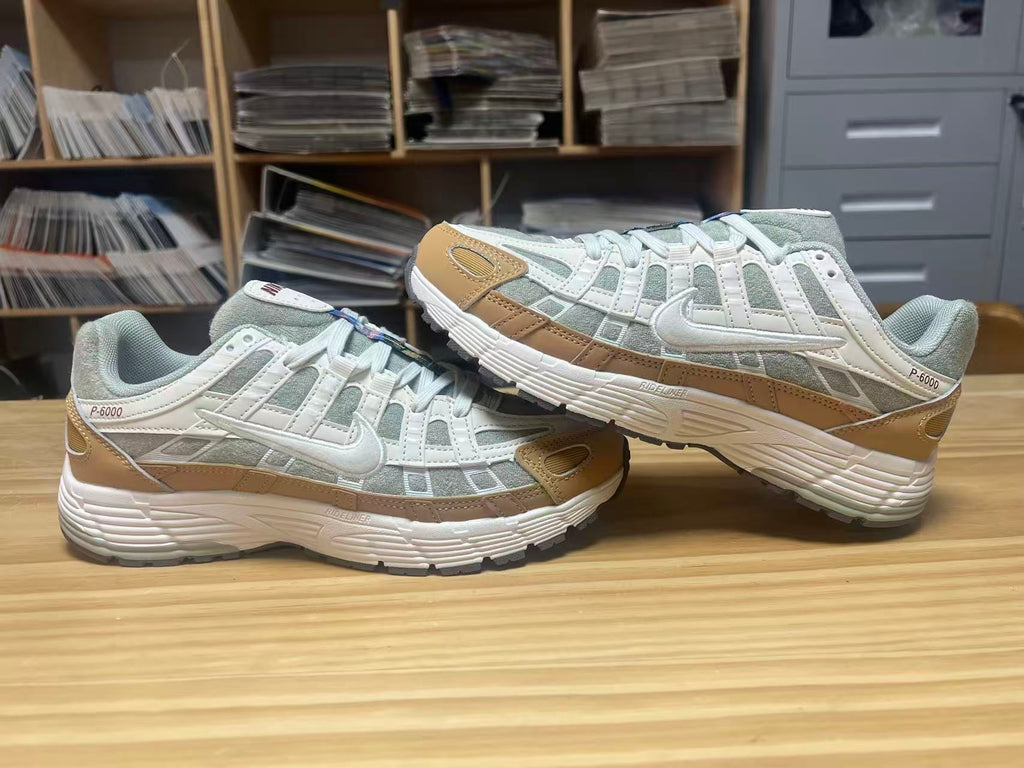 Nike P-6000 Sneakers in Grey White Brown IQ1120-311 - product image from the listing.
