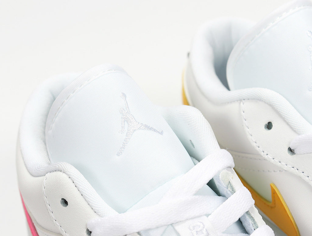 Nike Air Force 1 Low Candy Swoosh Sneakers in White CW7035-100 - product image from the listing.