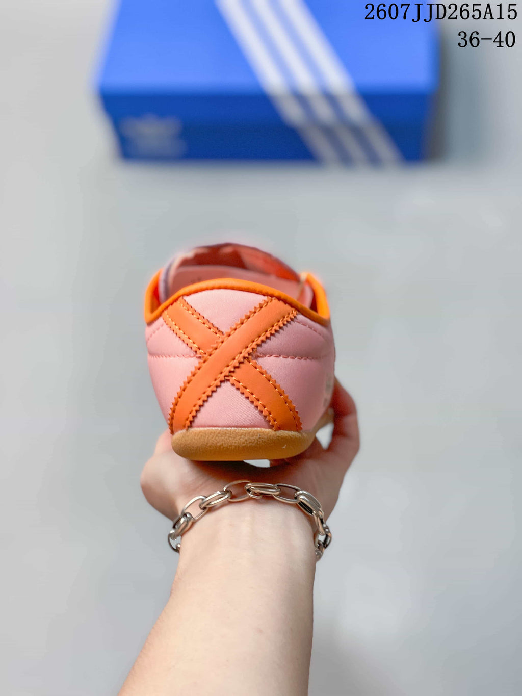 adidas Tokyo Low-Top Sneakers in Pink Orange 06JJD265A15 - product image from the listing.