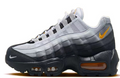 Nike Air Max 95 Sneakers in White Grey Black Orange - product image from the listing.