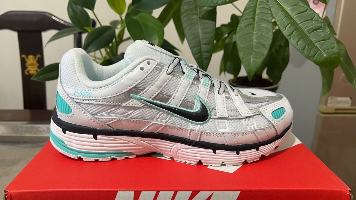 Nike P-6000 Sneakers in White Turquoise BV1021-104 - product image from the listing.
