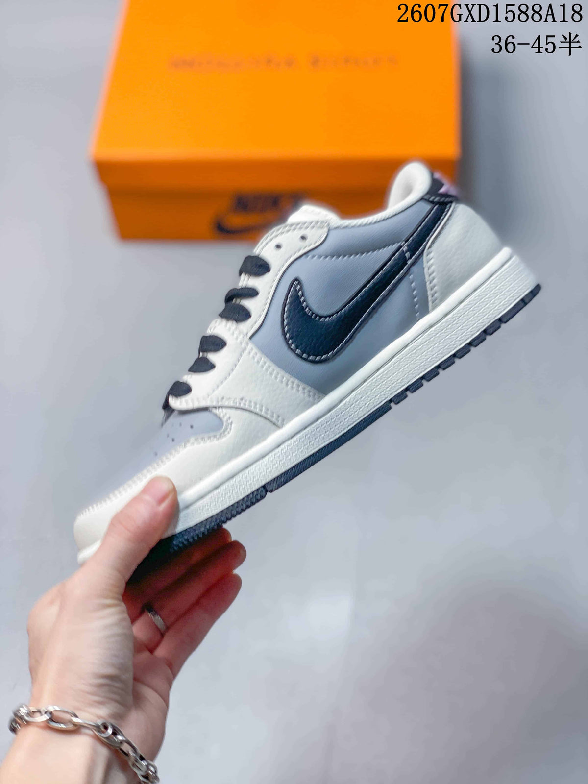 Jordan 1 Low OG SP Military Low-Top Sneakers in Blue - product image from the listing.