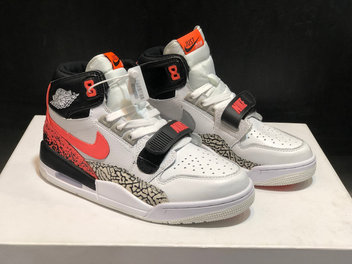 Jordan Legacy 312 Hot Lava Trainers AQ4160-108 - product image from the listing.