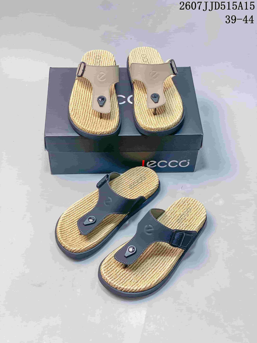 JJD515A15 Toe-Post Sandals with Adjustable Buckle by ECCO - product image from the listing.