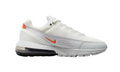 White and Orange Nike Air Max 270-Style Sneakers - product image from the listing.