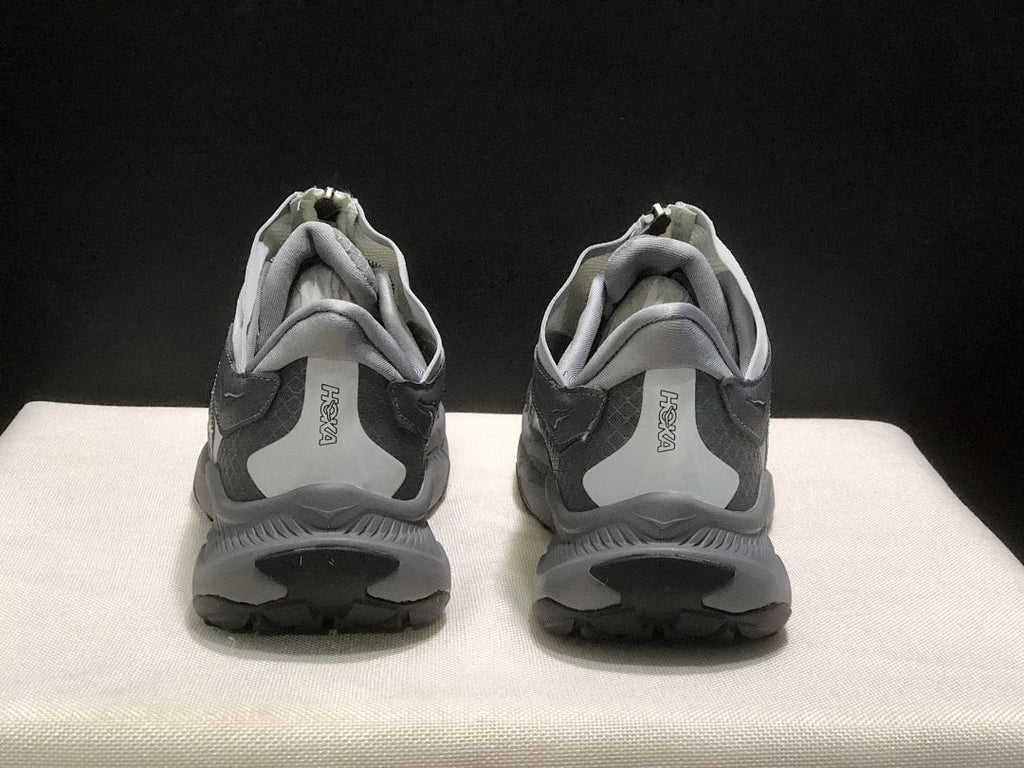 Gray HOKA Project Transport Zip-Closure Sneakers - product image from the listing.
