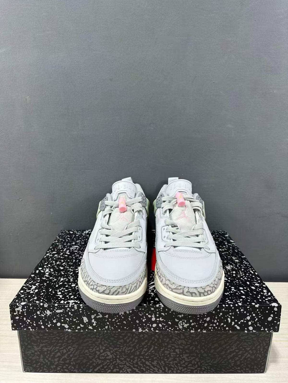 Jordan Spizike Low AJ 3.5 in Gray White FQ1759-401 - product image from the listing.