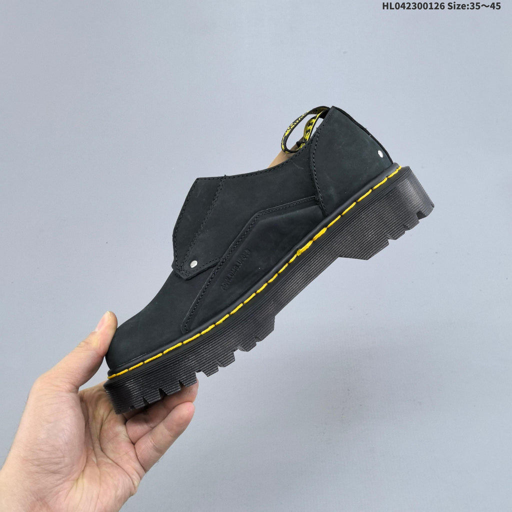 Dr. Martens Sinclair Black Platform Footwear - product image from the listing.