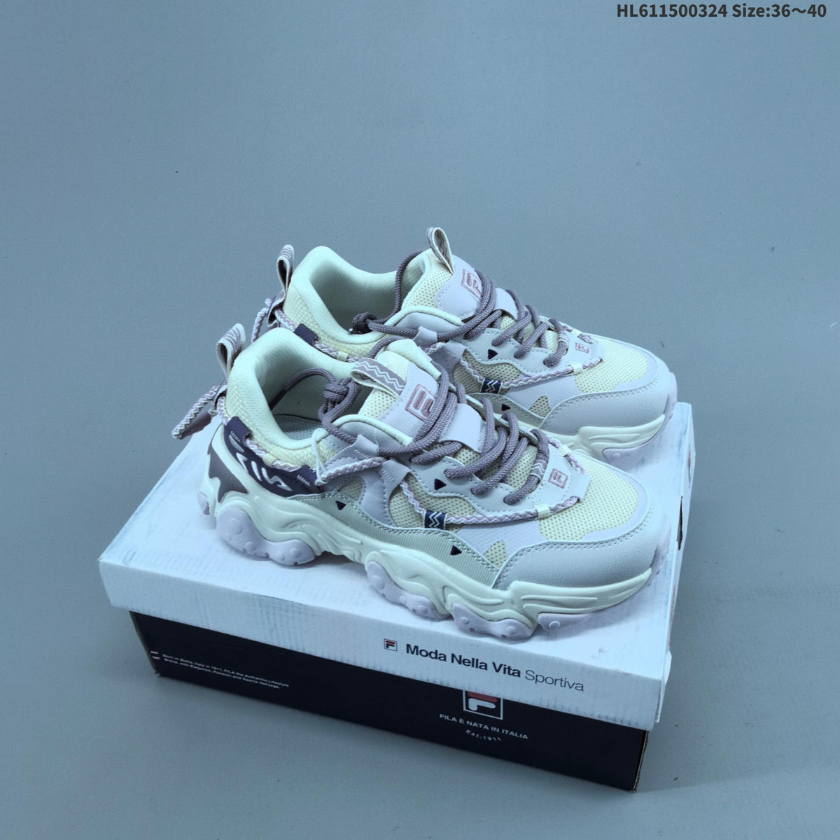 FILA FLUID 5 Cat Paw Low-Cut Sneakers F62M532194FBK - product image from the listing.
