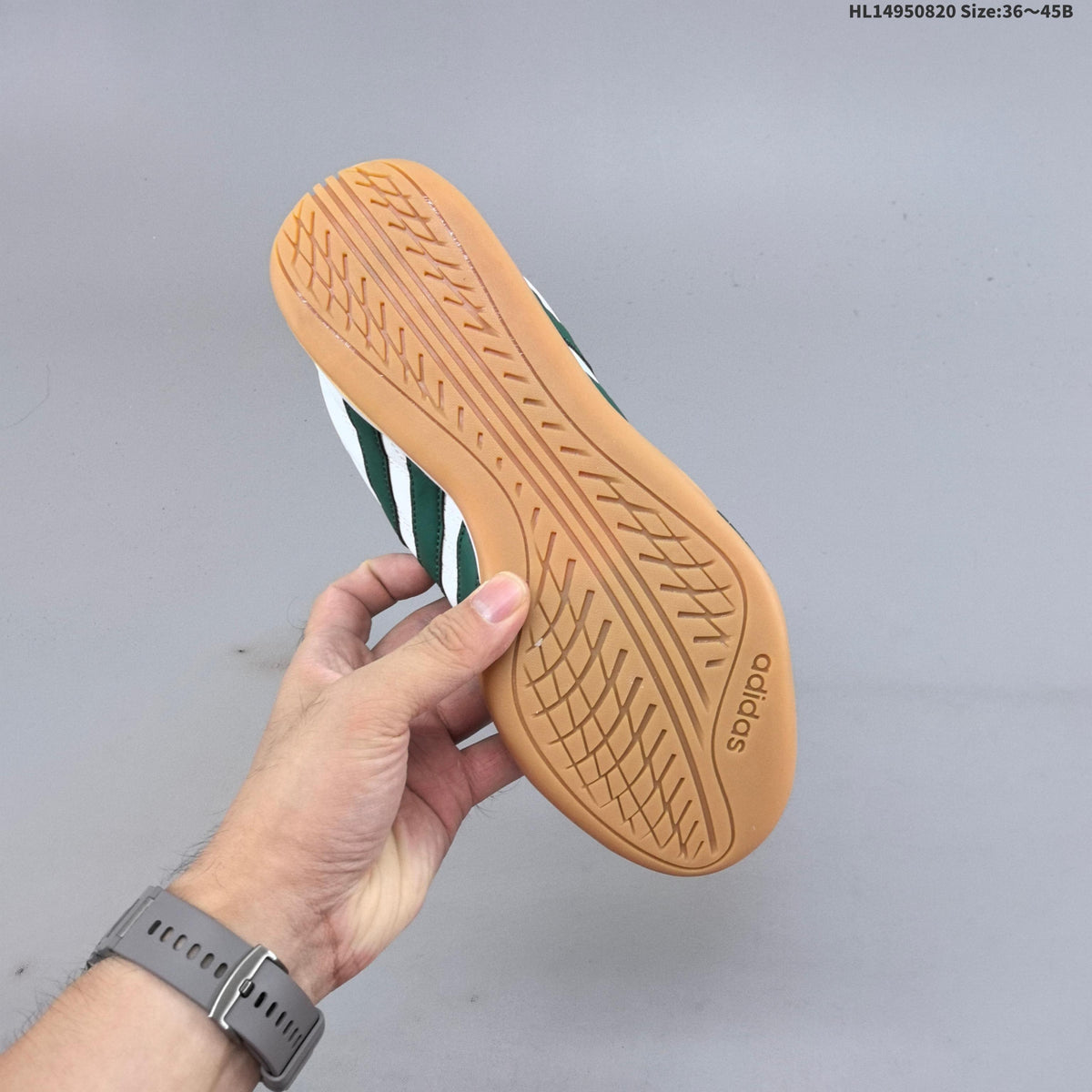 Adidas Adiracer Low-Top Sneakers in White Green HQ7403 - product image from the listing.
