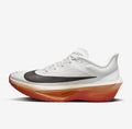 Nike ZoomX Running Shoes in White Black Orange - product image from the listing.