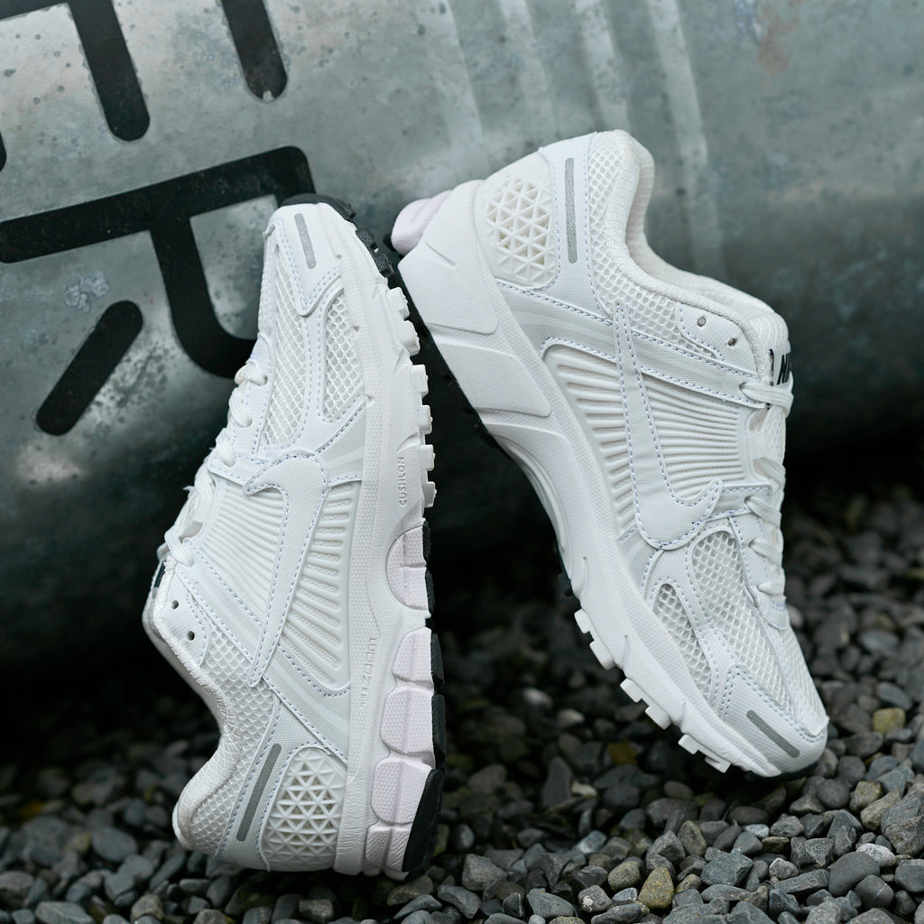 Nike Air Zoom Vomero 5 Running Sneakers in White - product image from the listing.