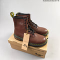 1461 Brown Lace-Up Platform Boots by Dr. Martens - product image from the listing.