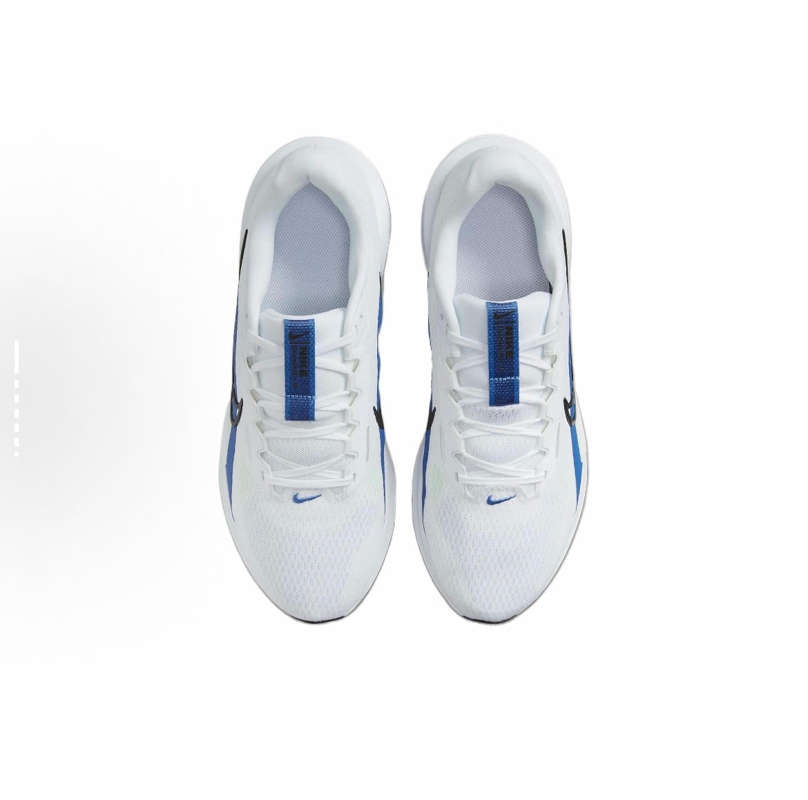 Nike Downshifter 13 Running Shoes in White Blue FD6454-103 - product image from the listing.