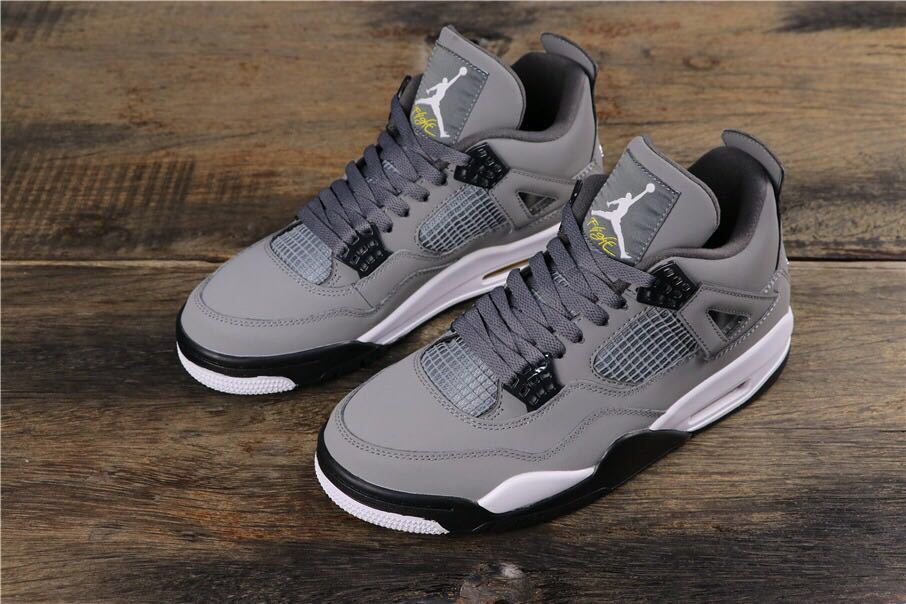 Air Jordan 4 Cool Grey Sneakers 308497-007 - product image from the listing.