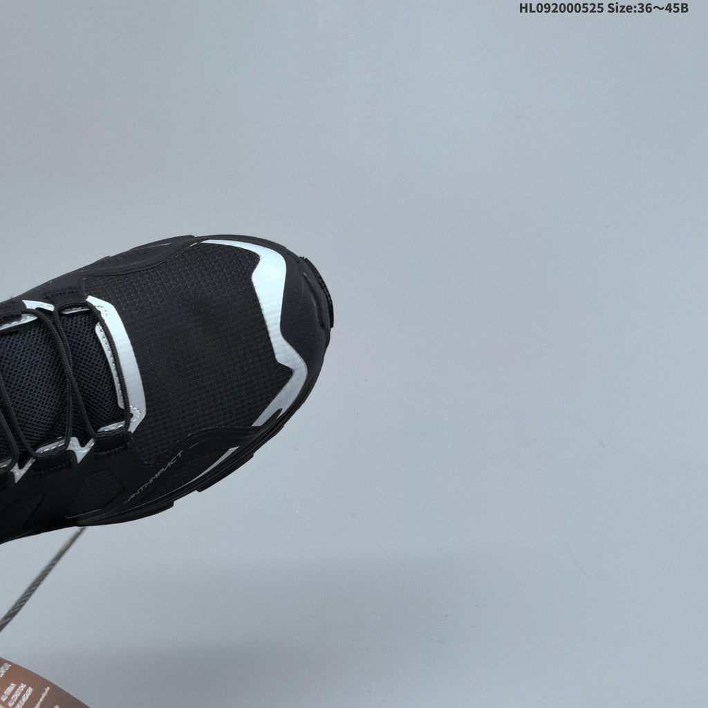 KAILAS Expedition Low-Cut Hiking Shoes, in Black - product image from the listing.