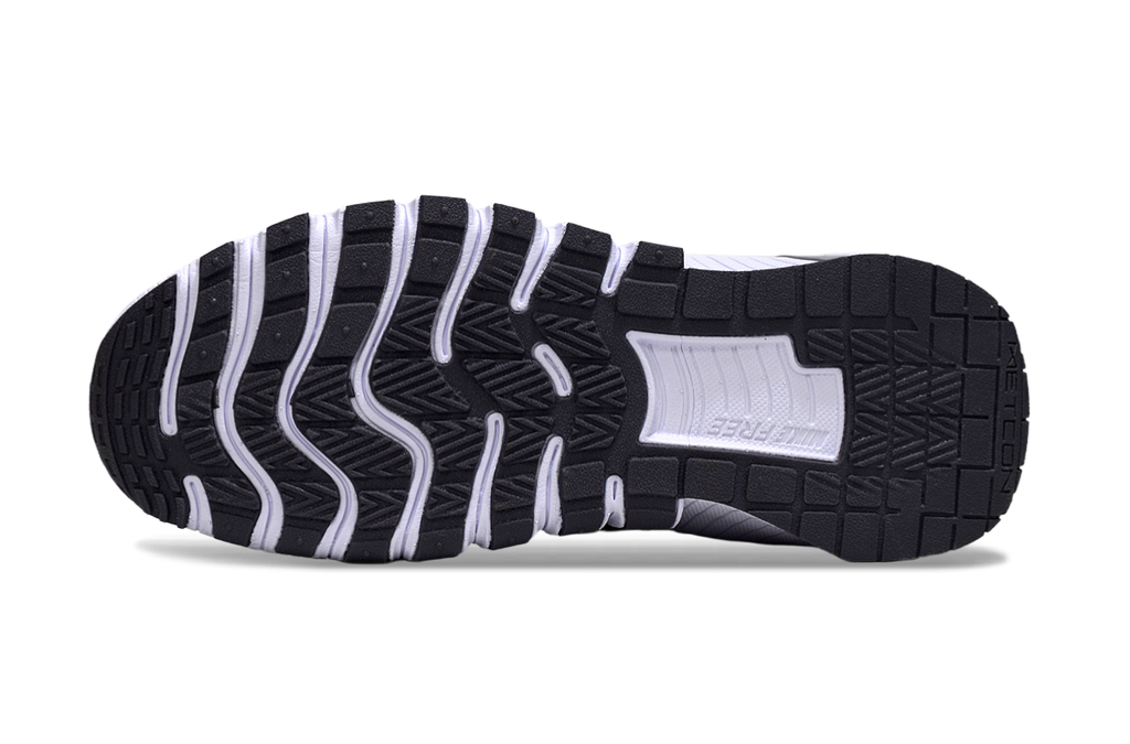 Taupe and White Nike Free Running Shoes - product image from the listing.