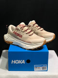 Beige HOKA Skyline Float X Trail Sneakers - product image from the listing.