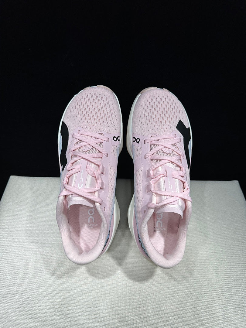 Pink and Blue On Cloudboom Max Running Shoes - product image from the listing.