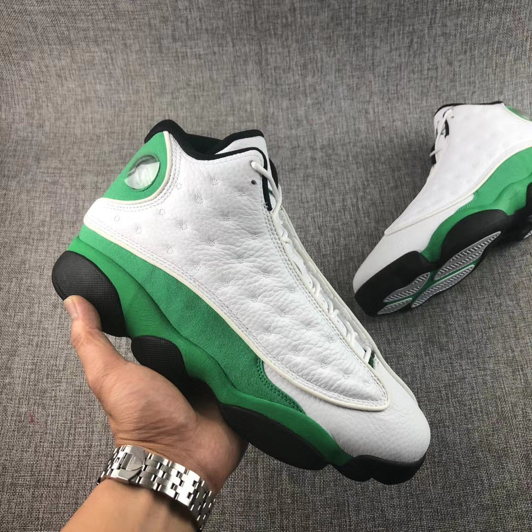 Air Jordan 13 Lucky Green White Green DB6537-113 - product image from the listing.
