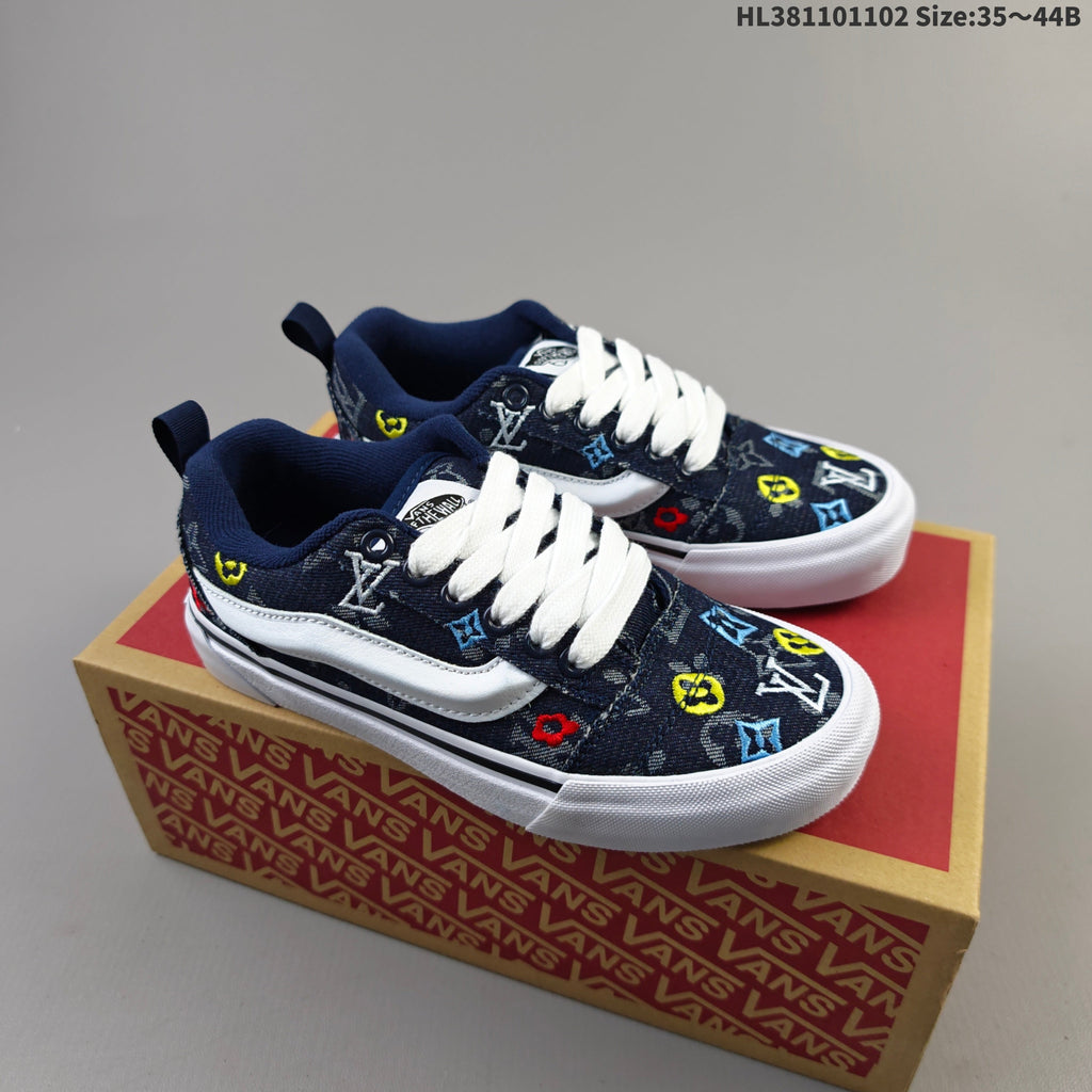 Vans Knu Skool Low-Cut Sneakers in Monogram Print - product image from the listing.