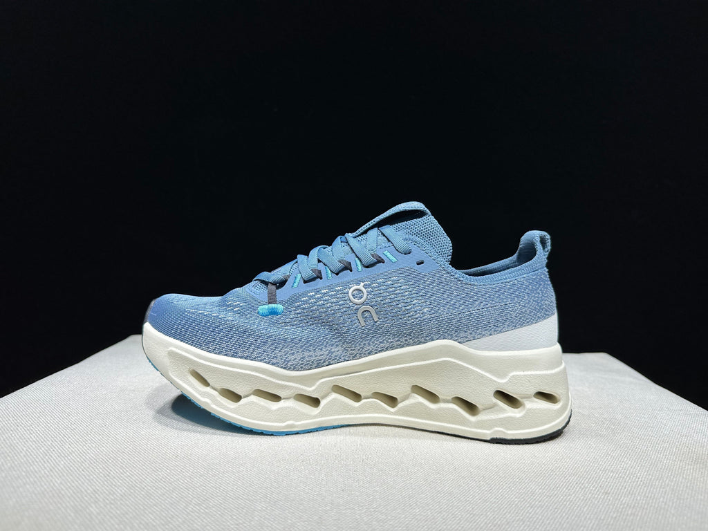 On Cloudsurfer Max Running Sneakers in Blue - product image from the listing.
