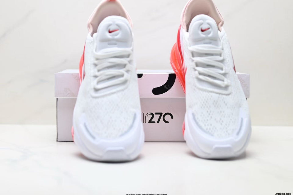 Nike Air Zoom Sneakers in White and Red JF268-GDE - product image from the listing.