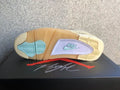 Jordan 4 Sneakers in Off-White Sail - product image from the listing.